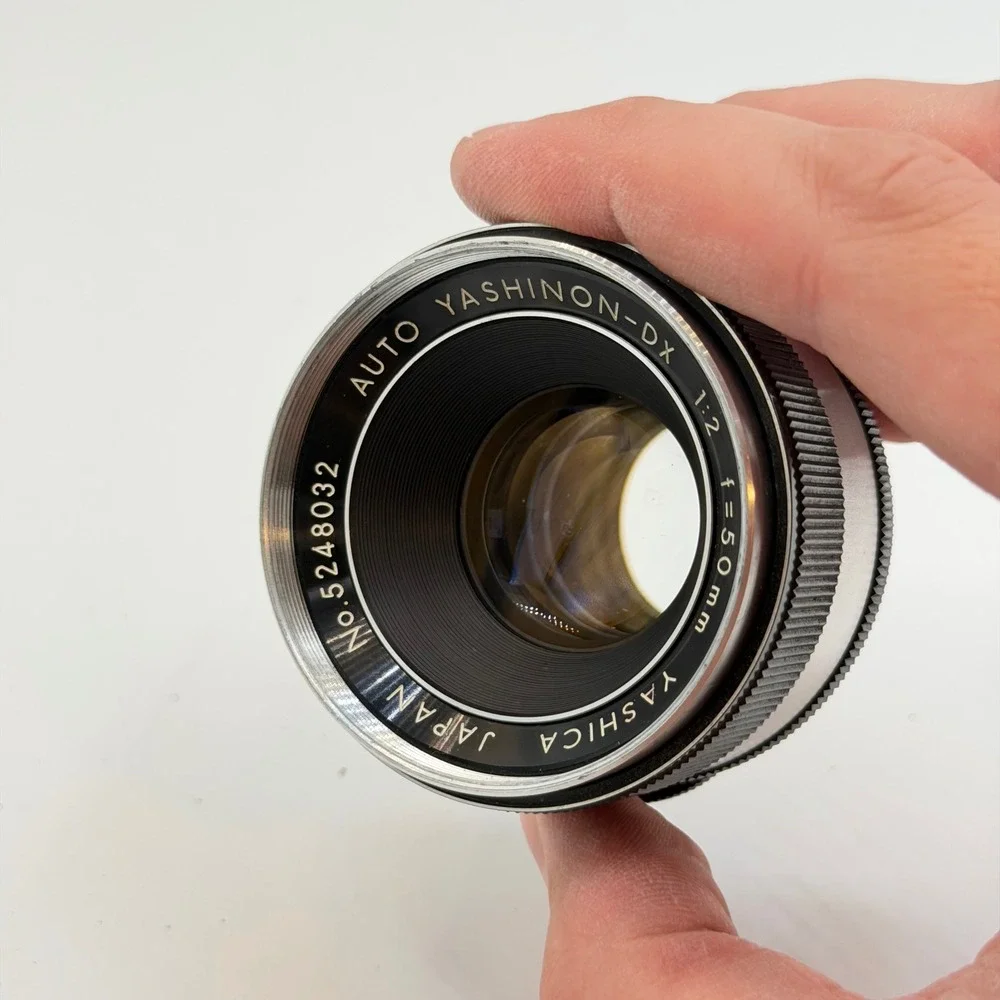 Yashica Auto Yashinon-DX 50mm f2 M42 Screw Mount Prime Lens Japan 5248032